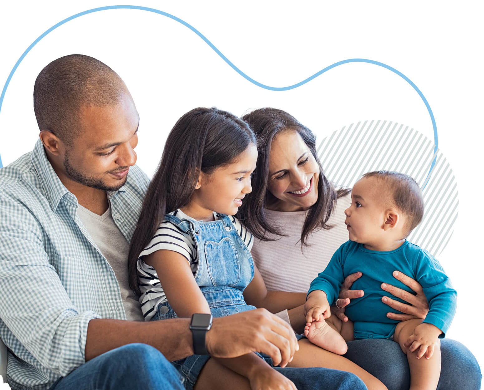 Happy family at Christian Family Medicine